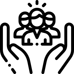 inclusion hands including and supporting people